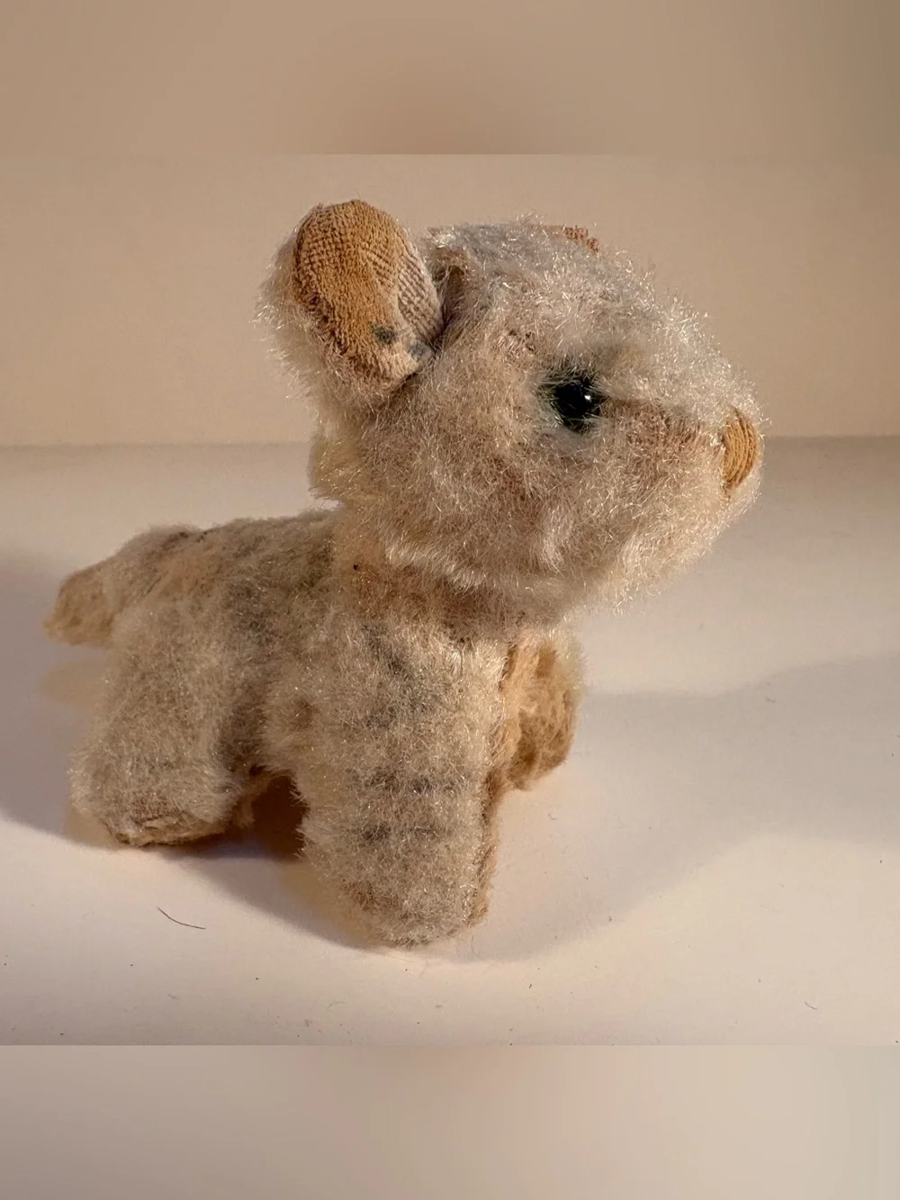 Vintage Steiff Tabby Kitten made in Germany.